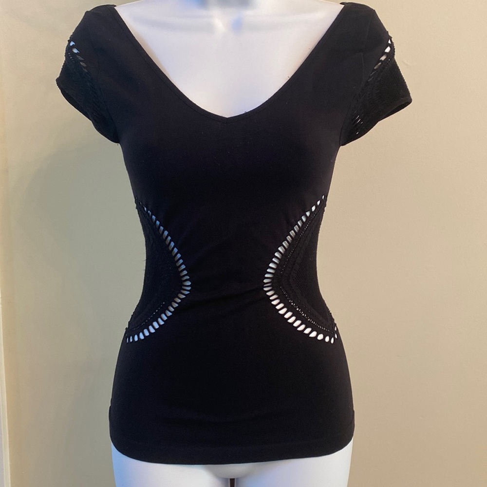 Bebe black top size small
